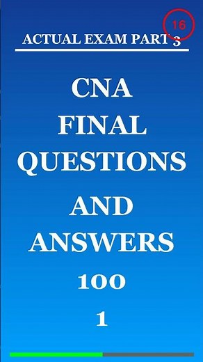 Cna Final Questions And Answers 100 1
