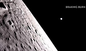 This is real footage from the Moon.