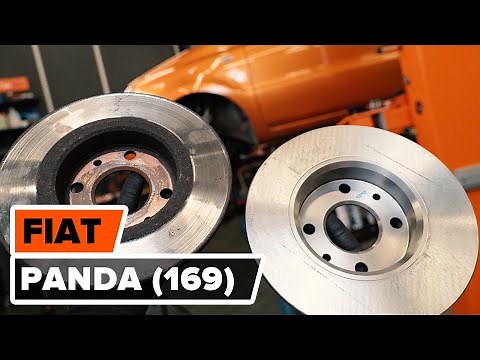 Comment remplacer des disques de frein avant sur FIAT PANDA (169) [TUTORIEL AUTODOC]