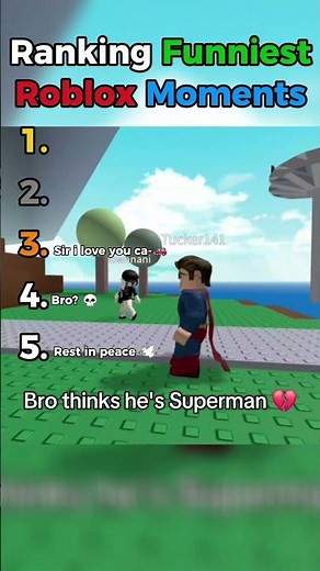 Ranking Funniest Roblox Moments😂