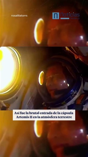 Así fue el regreso más peligroso desde el espacio.