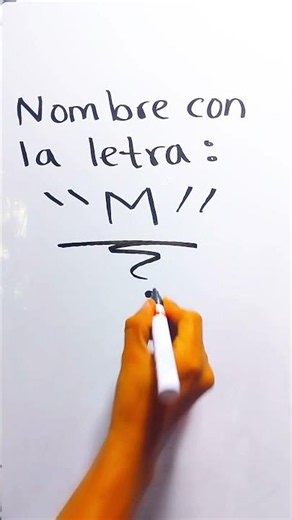 ¿Cuántos nombres conoces con M 😳