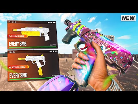 40 KILLS with EVERY BO6 SMG in Warzone + Best Class Setups