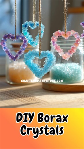 DIY Borax Crystals : Sparkling, Scientific, Easy & Mesmerizing – Grow Your Own Glittering Crystals That Look Like Frozen Magic! | Tasty Gastronomic