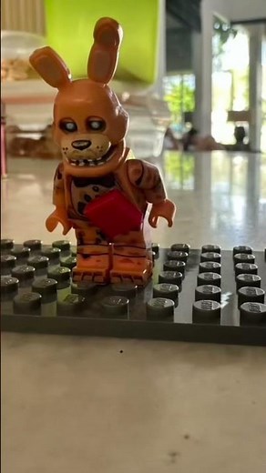 Five nights at Freddy’s spring lock failure stop motion with classic minigame audio#fnaf #fnaf3