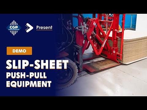 PUSH- PULL Equipment - Set up operation #CGPCoatingInnovation