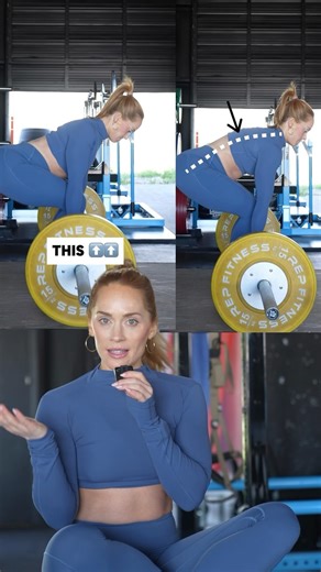 89K views · 117 reactions | 樂 Are your rounding your back in the deadlift?  pin this video for your next deadlift session There are people you think you’ll croak if your back rounds in the deadlift, THEN, There are people who WANT some rounding in the deadlift. My take: beginner to intermediate lifters should just focus on scapular depression and getting stronger. You should be somewhere in the middle. | Meg Squats | Facebook