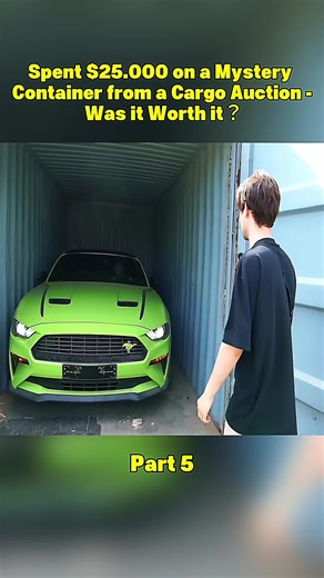 Mystery Cargo Auction: $25,000 Lamborghini Surprise