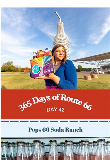 Pops 66 Soda Ranch on Route 66 is a soda shop, restaurant, roadside attraction, and gas station all wrapped into one. Get a meal, taste one of the more than 700 varieties of soda, fill up your car, and check out the world’s largest soda bottle while you’re there. Aubrey McClendon, a former CEO of the Chesapeake Energy Corporation, opened this Route 66 attraction in 2007 and named it Pops after his father, who most people just called Pops. Stop into Pops Route 66 Soda Shop to try one (or several)
