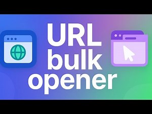 URL Bulk Opener - Open Multiple Links at Once for FREE