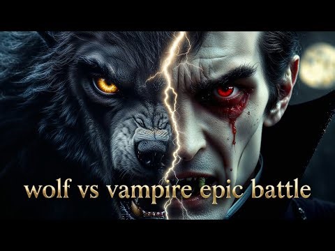 WEREWOLF vs VAMPIRE - Epic Transformation Battle | Who Will Survive? 🐺⚔️🧛