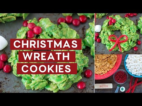 Christmas Wreath Cookies
