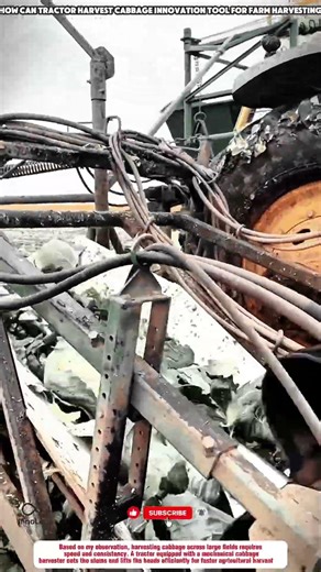 How Can Tractor Harvest Cabbage Innovation Tool For Farm Harvesting