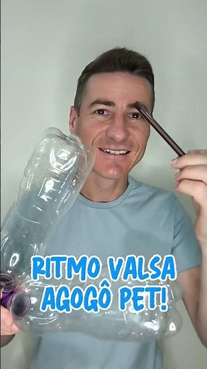 RITMO 1 2 3 DA VALSA COM INSTRUMENTO DE GARRAFINHA PET| AGOGÔ RECICLÁVEL| MUSICALIZAÇÃO!