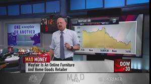 Jim Cramer examines the bull and bear case for online furniture retailer Wayfair