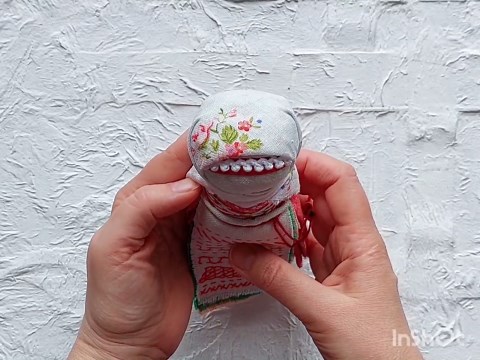 Bride Doll/ DIY Motanka From Colorful Patches/ PDF Video Tutorial - Etsy