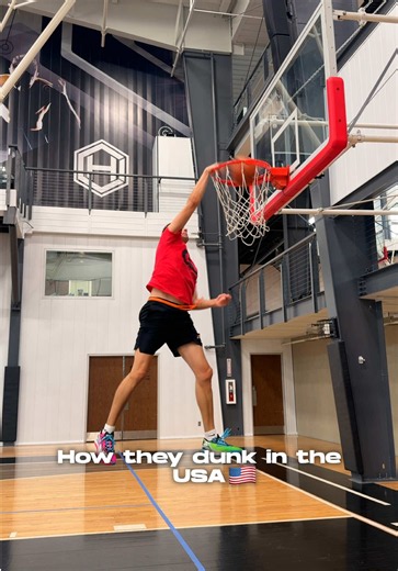 How they dunk in different countries 🤔 #dunkelite | dunk