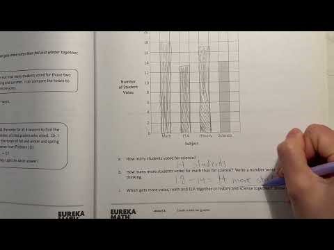 Eureka Math Grade 3 Module 6 Lesson 3 Homework | #mathwithaubrey #answers