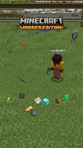 Minecraft modded edition: Part-3 #shorts #minecraft