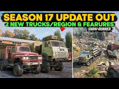 New Insane Season 17 Update Out New Trucks and Huge Region in SnowRunner Everything You Need to Know