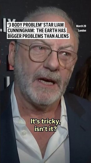 ‘3 Body Problem’ star Liam Cunningham: the earth has bigger problems than aliens