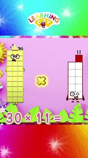 The "Mega Number" Hook: BIG Numberblocks! 🟦 Master the 30 Times Table (Easy & Fun)
