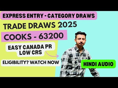 Express entry trade draws Cooks 2025. Eligibility for Cooks to get easy Canada PR.Noc code 63200