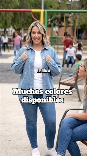 La chaqueta que nunca pasa de moda 👖✨ Esta chaqueta de mezclilla es uno de esos básicos que combinan con absolutamente todo. Perfecta para looks casual, para entretiempo o para darle un toque relajado a cualquier outfit. ✔️ Estilo clásico y versátil ✔️ Corte cómodo con hombros caídos ✔️ Ideal para primavera, otoño o noches frescas ✔️ Combina con vestidos, jeans o leggings Un imprescindible que siempre funciona en tu armario. #ChaquetaDenim #ModaMujer #LookCasual #EstiloUrbano #ropademujer