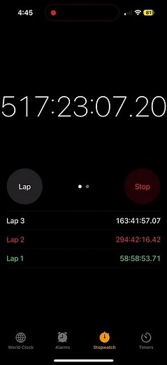 500 hour timer #longtime #crazy