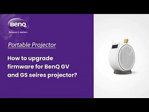 [BenQ FAQ] Projector_How to upgrade firmware for BenQ GV and GS series projector