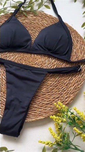 Classic Black Bikini | Solaríe Australia