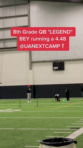 Class of 2026 QB - Legend Bey #5star #QB7 #LegendBey #Football #40YardDash #UnderArmour #Quarterback #Texas #Blessed