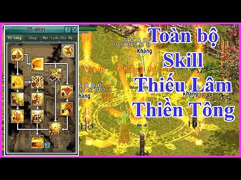 [VL2 Offline] - Tất cả chiêu thức Thiếu Lâm Trượng (Thiền Tông) - Võ Lâm 2
