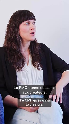 « Le FMC donne des ailes », dit Julia Langlois. Pour l'associée et productrice chez @trioorange , le FMC permet de rêver en grand et de créer des projets ambitieux qui rayonnent à l’international. Nous marquons notre 15e anniversaire avec une série vidéo célébrant les personnes et les projets qui ont façonné notre industrie au cours des 15 dernières années. Surveillez nos réseaux sociaux au cours des prochaines semaines pour découvrir d'autres entrevues! #FMC15 · "The CMF gives wings to creators