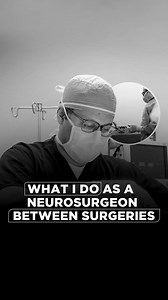 9.2K views · 134 reactions | Ever wondered what a neurosurgeon does between surgeries? #neurosurgeon #spinesurgery #surgeryday | Royal Spine Surgery - Dr. Mohamed Abdulhamid - د. محمد عبدالحميد | Facebook