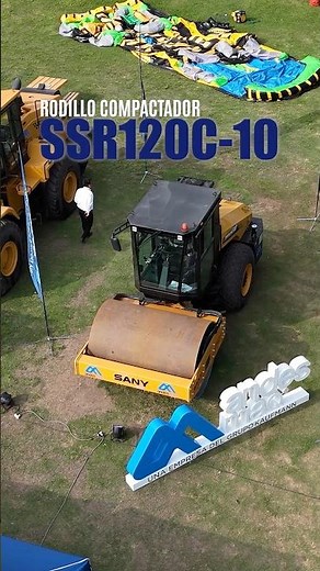 RODILLO COMPACTADOR SSR120C-10 🚜🔥💙 #ANDESMAQ