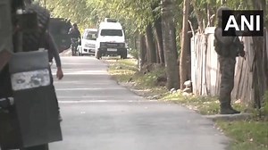 1K views · 12 reactions | Visuals from Kokernag area of #Anantnag, where a fierce encounter between security forces & terrorists erupted yesterday. Colonel Manpreet Singh, Major Ashish Dhonak & DSP Humayun Bhat lost their lives during this ongoing operation. #AnantnagEncounter #JammuKashmir © ANI | Kashmir Scan | Facebook