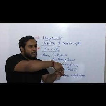 Henry's Law Explained | Solutions Chemistry | JEE Mains & NEET Preparation #jeemains #educational