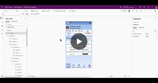 #powerapps #powerplatform #canvasapp #powerappstemplate #leaverequest #hr #hrtech #lowcode #nocode #microsoft365 #copilot #aiinbusiness #mobileapp #businessapps #digitalworkplace | Samir Daoudi