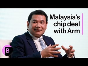 SoftBank's Arm Signs First-of-Its-Kind Chip Deal With Malaysia, Economy Minister Says