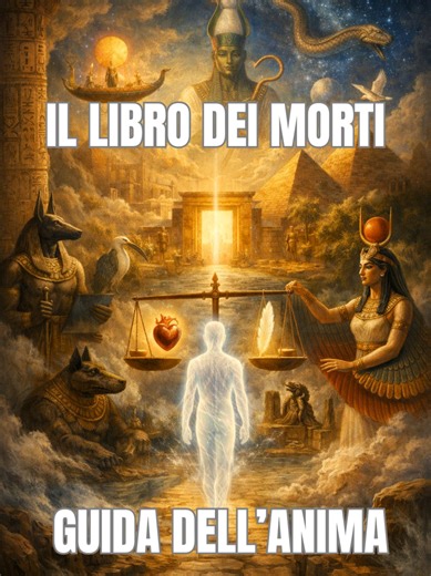 🌌 IL LIBRO DEI MORTI: GUIDA DELL’ANIMA 🌌 Benvenuti in Mysteries Universe! Il Libro dei Morti egiziano non parla di morte, ma di viaggio dell’anima. Raccolta di incantesimi e istruzioni, guidava i defunti a riconoscere la propria natura divina, affrontare le paure e attraversare i mondi invisibili. La Pesatura del Cuore simboleggiava l’autogiudizio, non punizione. Questo testo antico è una guida al risveglio interiore: ricordare chi sei, muoverti con consapevolezza e rendere il cuore leggero pe