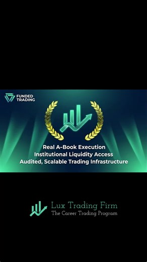 We closed 2025 as the best. We’re starting 2026 as the standard. We ended the year with the hardware to prove what we’ve been saying all along: Lux Trading Firm is the #1 A-Book Prop Firm. Most firms are looking for ways to stop you from withdrawing. We spent 2025 building the infrastructure to ensure you can scale to millions. Entering 2026, our goals are the same, but our reach is bigger. More liquidity. Better execution. Higher caps. The standard has been set. Don't settle for less. Become a 