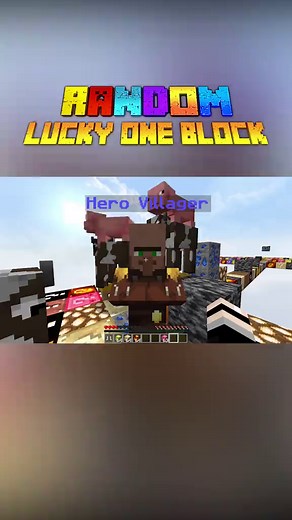 100 hari di minecraft random lucky one block part 3 ☝ #100hariminecraft #minecraft #minecraftmemes