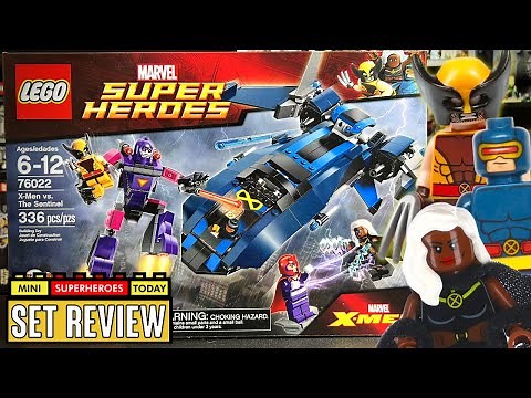 REVIEW: LEGO X-MEN vs The Sentinel (Marvel Set 76022)