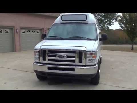 HD VIDEO 2012 FORD E250 EXTENDED 12 PASSENGER HIGH TOP VAN USED FOR SALE SEE WWW SUNSETMOTORS COM