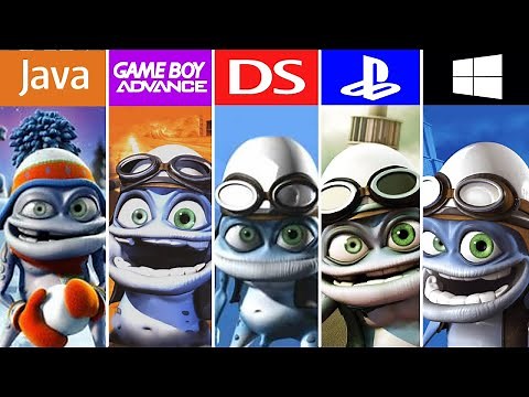 Crazy Frog Games Evolution (2005-2008)