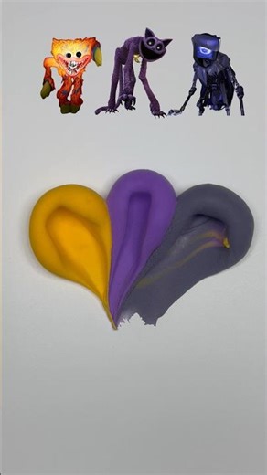Poppy Playtime (part 37) #colorfulslime #art #slimelab #clay #poppyplaytime