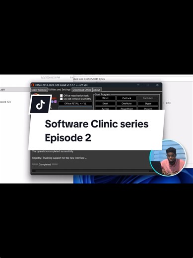 Replying to @kofiasamo Microsoft Office installed the right way ✅ No activation errors. No missing apps. Fully optimized on this workstation 💻 What software should I install next? 👇 #SoftwareClinic #MicrosoftOffice #ArtesianTech #TechGhana #KsTU