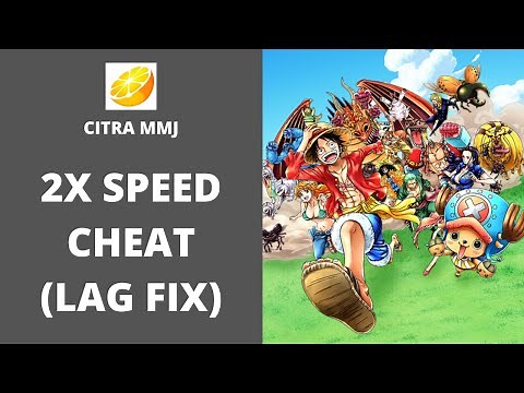 One Piece Unlimited World Red - 2x Speed Cheat (Lag Fix) | Citra MMJ Android