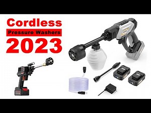 ✨ Cordless Pressure Washers 2023 | AIVOLT, Aihand, PUFIER, HZG, Alovelx Portable Power Washer